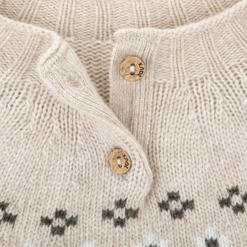 Camisola de malha Apricity de menina