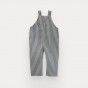 Boris overalls for kids in striped twill