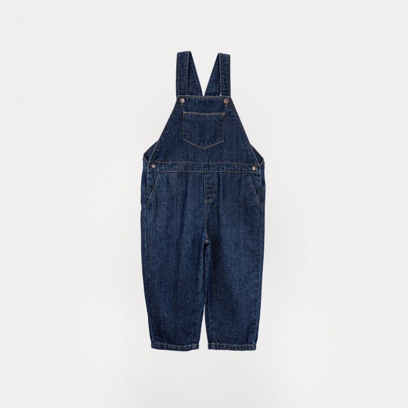 Shawn overalls for kids in denim