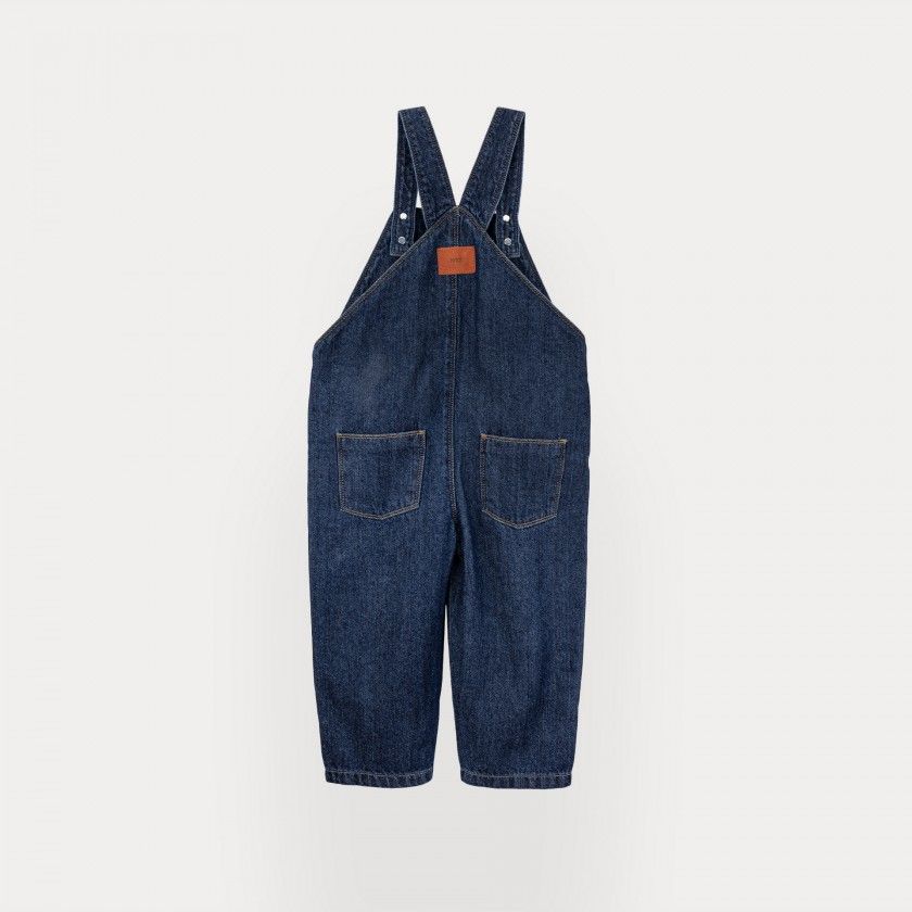 Shawn overalls for kids in denim
