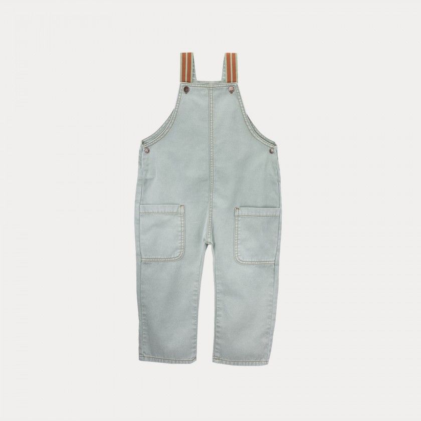 Georgy overalls for kids in cotton twill