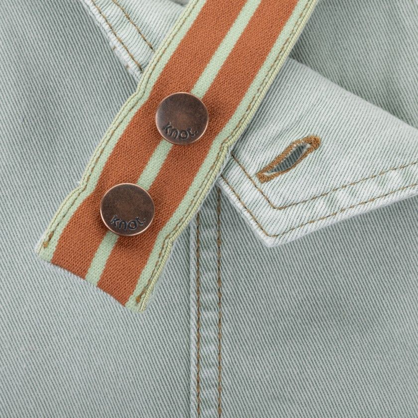 Georgy overalls for kids in cotton twill