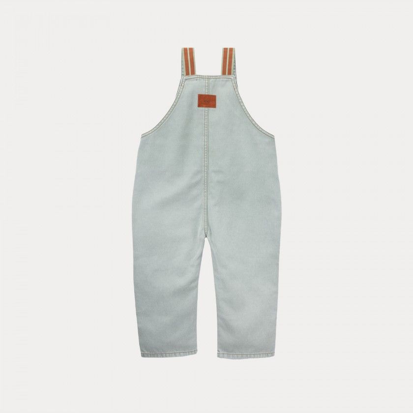 Georgy overalls for kids in cotton twill