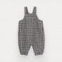 Salvatore overalls in baby boy in checks