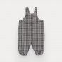 Salvatore overalls in baby boy in checks