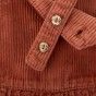 Sirius overalls for baby girl in corduroy