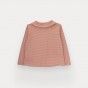 Polo Cherrie Stripes de menina em algodo