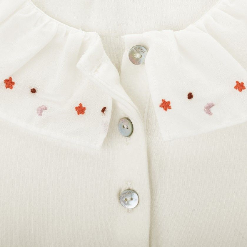 Lilie polo for girl in organic cotton