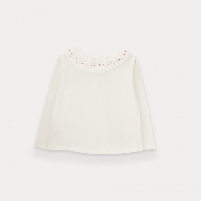 Lilie polo for girl in organic cotton