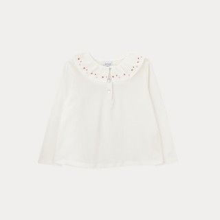 Lilie polo for girl in organic cotton