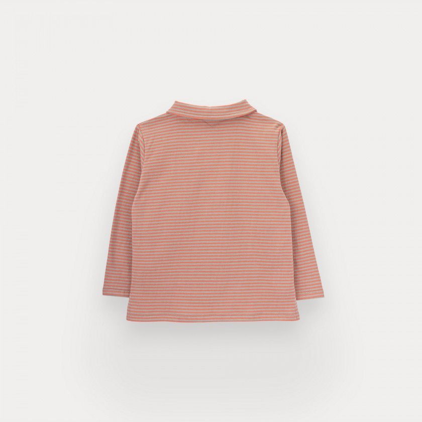 Beastie Stripes polo for boy in cotton