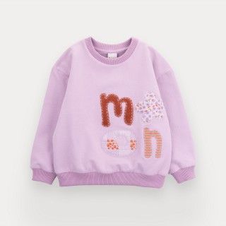Moon Star sweatshirt for girl in cotton