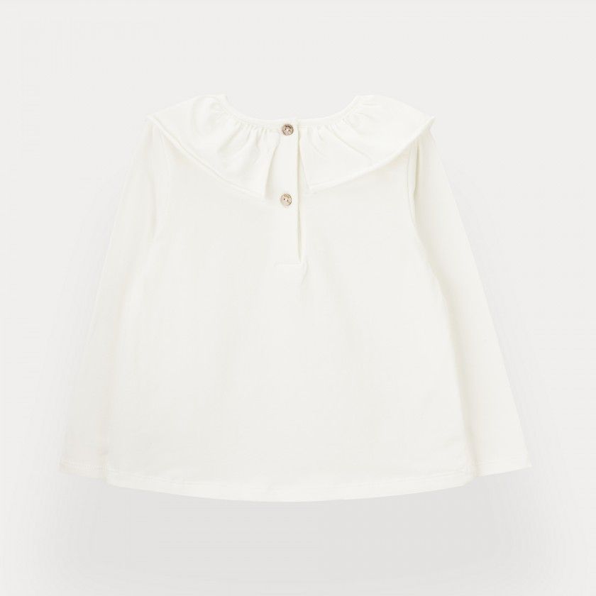 T-Shirt Abby de menina em algodo orgnico