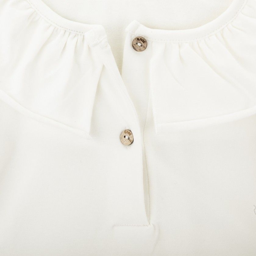 T-Shirt Abby de menina em algodo orgnico
