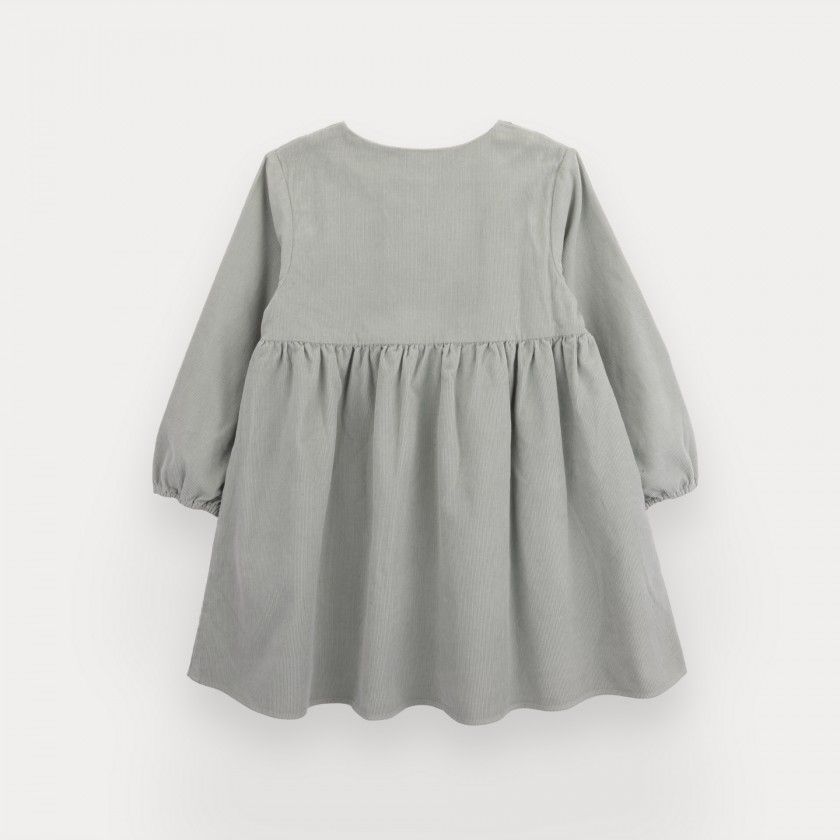 Vestido Maisie de menina em bombazine