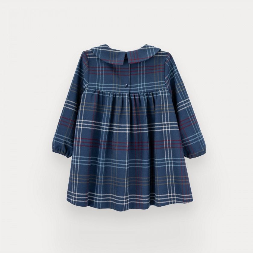 Tommie dress for girl in checks