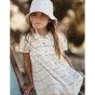 Tess dress for girl in cotton