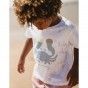 Crab T-shirt for boys in cotton