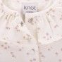 Body Sprinkle de beb menina estampado em algodo orgnico