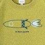 Rocket Ship knitted sweater for boy