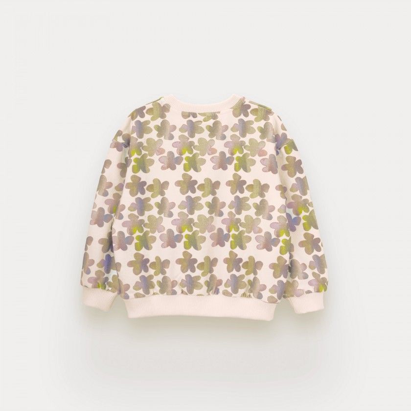 Gleaming Garden sweatshirt for girl in cotton
