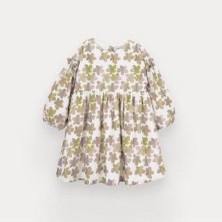Vestido Pearlie de menina em bombazine