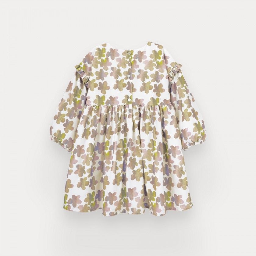 Vestido Pearlie de menina em bombazine