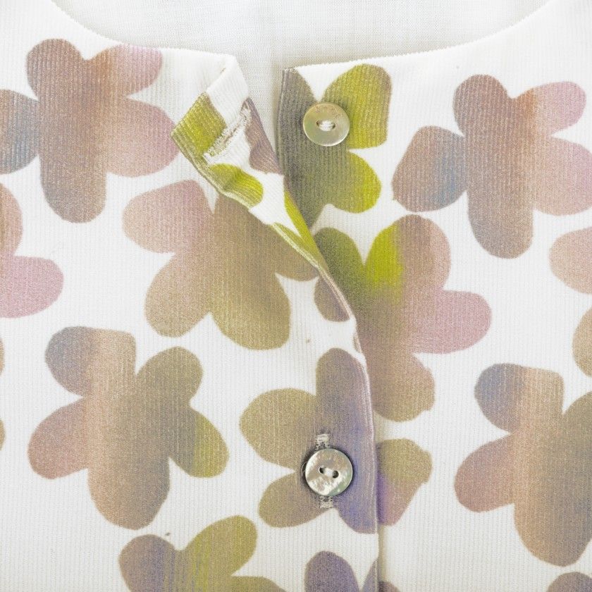 Vestido Pearlie de menina em bombazine