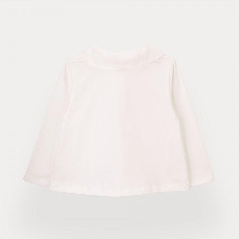 Jolie polo for girl in organic cotton