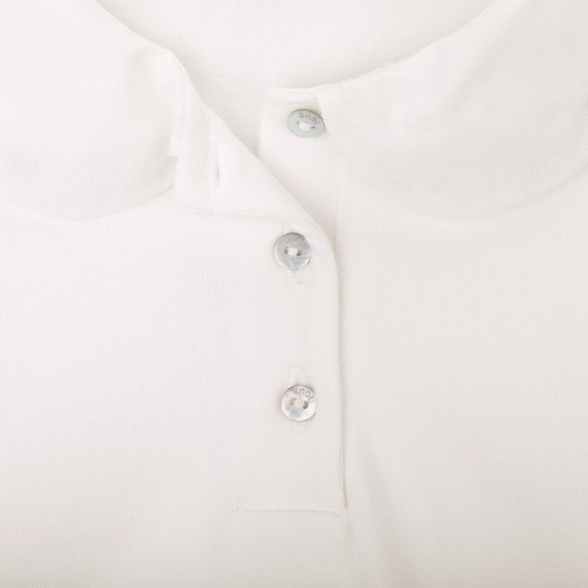 Jolie polo for girl in organic cotton