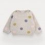 Bubble Moon knitted sweater for baby girl