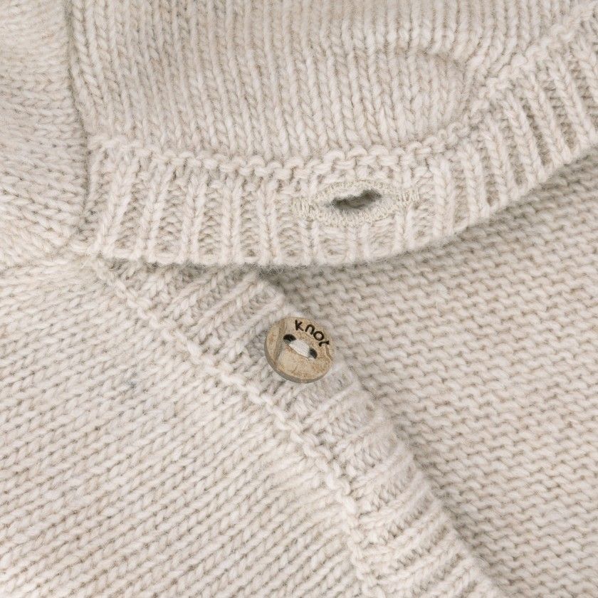 Bubble Moon knitted sweater for baby girl