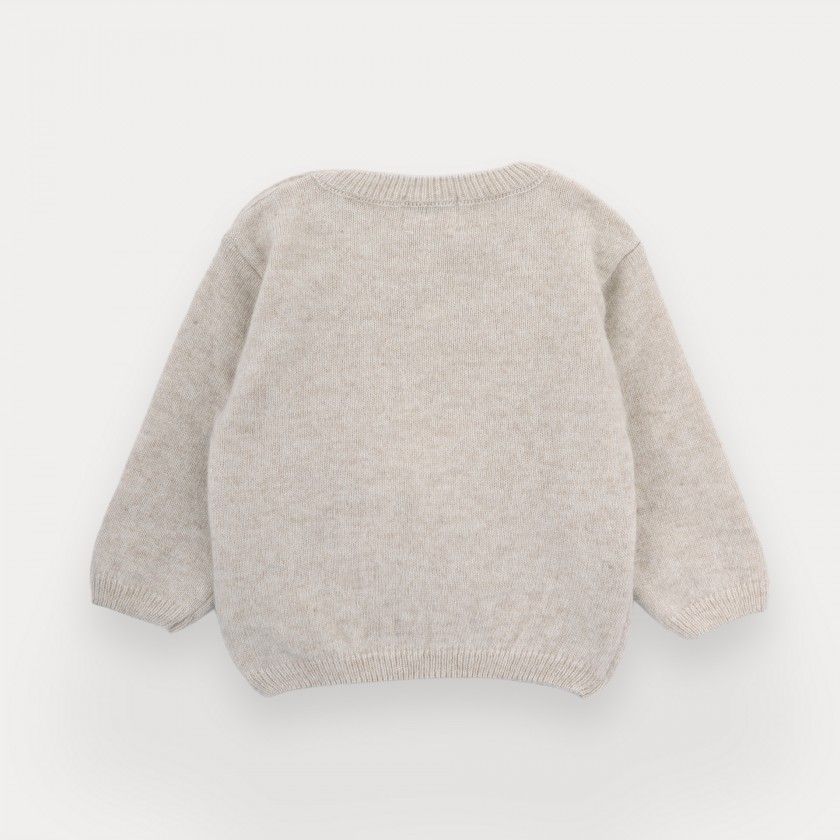 Camisola de malha Brilly Bear de beb