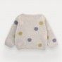 Bubble Moon knitted sweater for baby girl