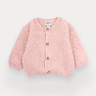 Casaco de malha Berry de beb menina