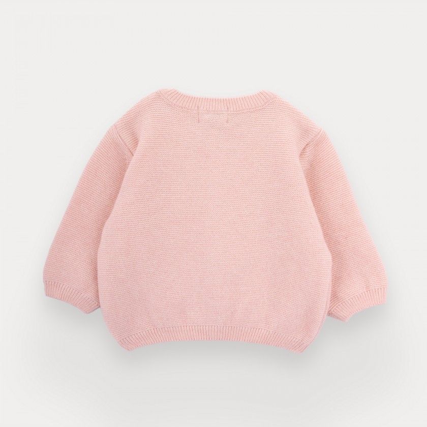 Casaco de malha Berry de beb menina