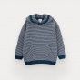 Camisola de malha Stripes Hood de menino