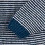 Camisola de malha Stripes Hood de menino