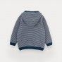 Camisola de malha Stripes Hood de menino