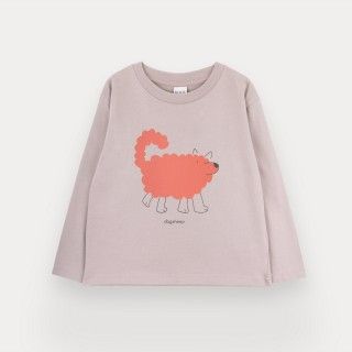 T-Shirt Dog Sheep de menino em algodo orgnico