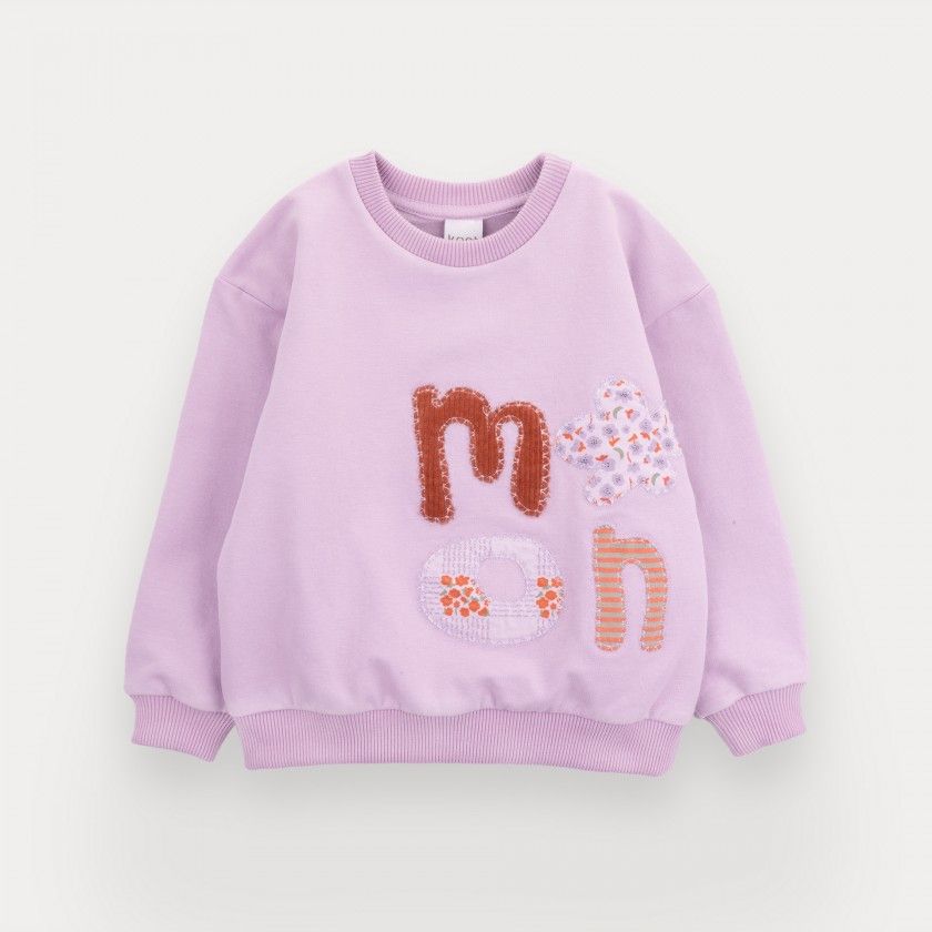 Sweatshirt Moon Star de menina