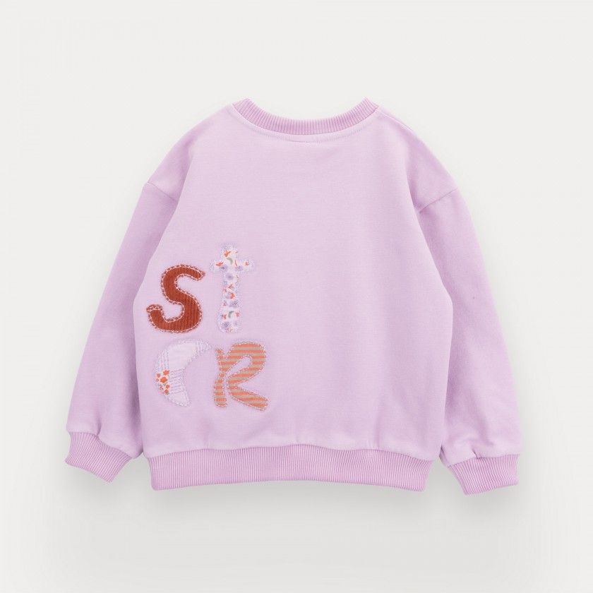 Sweatshirt Moon Star de menina