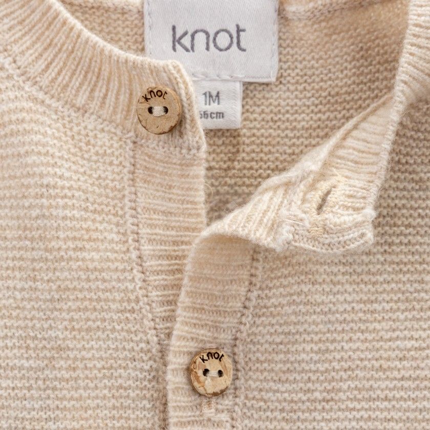 Macaco de malha Rory de beb menino