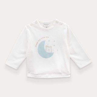 Celestial Bear T-Shirt for baby boy in organic cotton