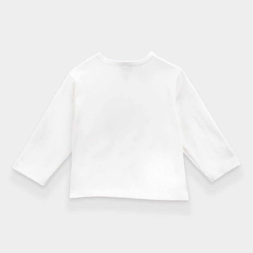 T-Shirt Celestial Bear de beb menino em algodo orgnico