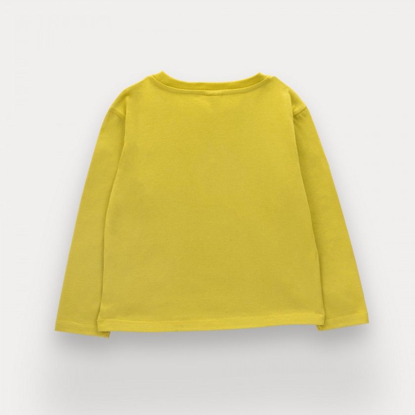 T-Shirt Space Cat de menino em algod�o org�nico