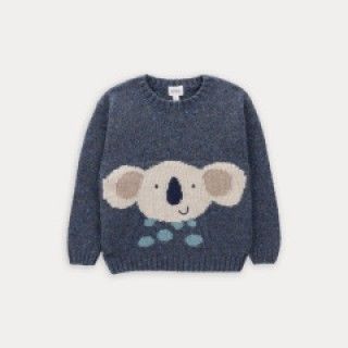 Rocket Koala knitted sweater for boy