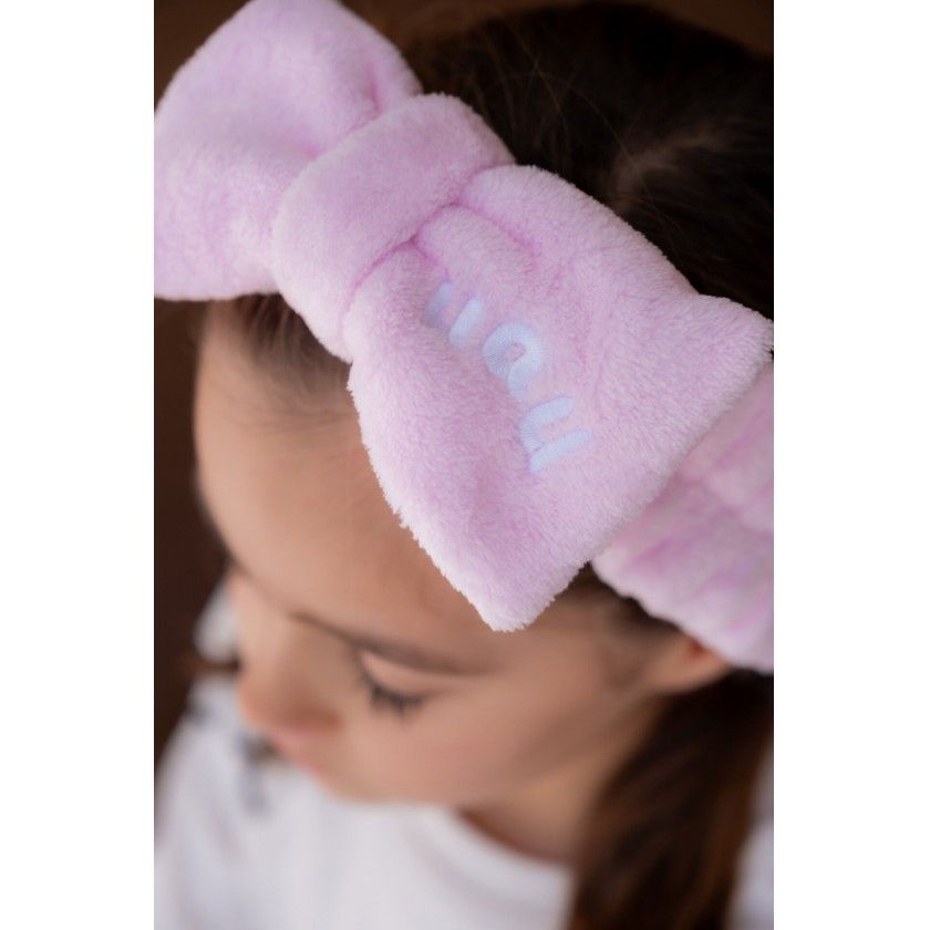 Cotton bag - pink accessories set UAU