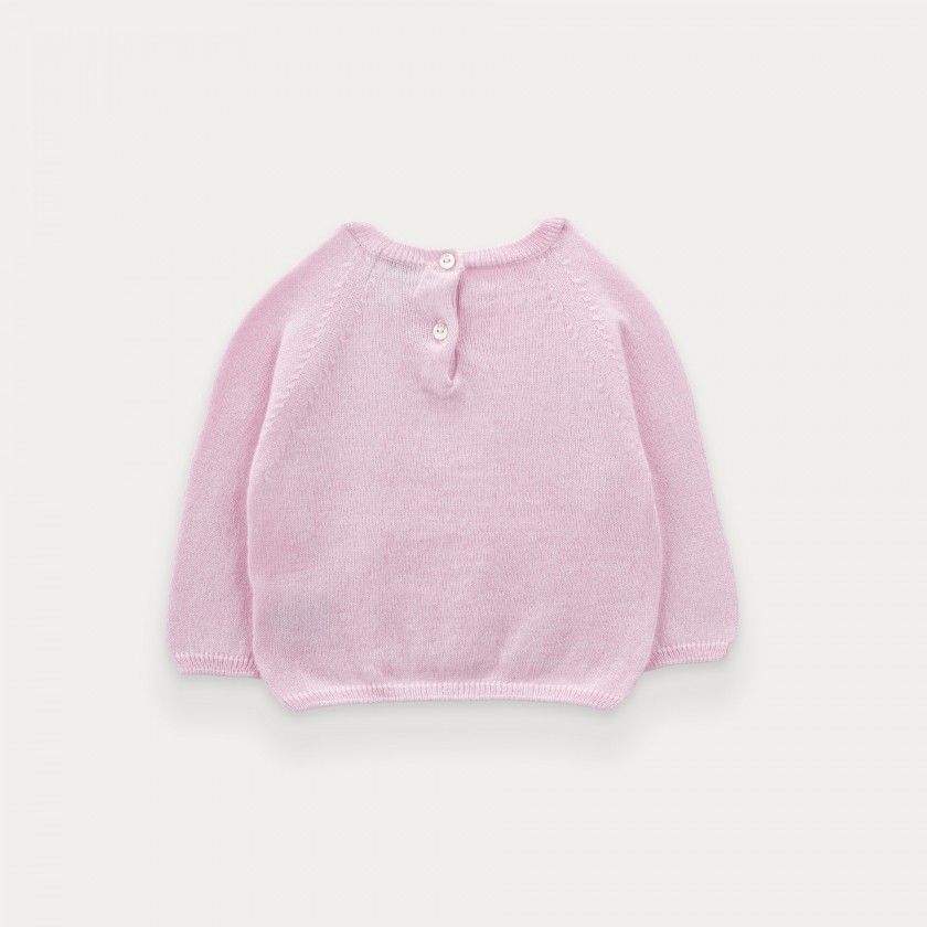 Camisola de malha de rec�m-nascido Uzi