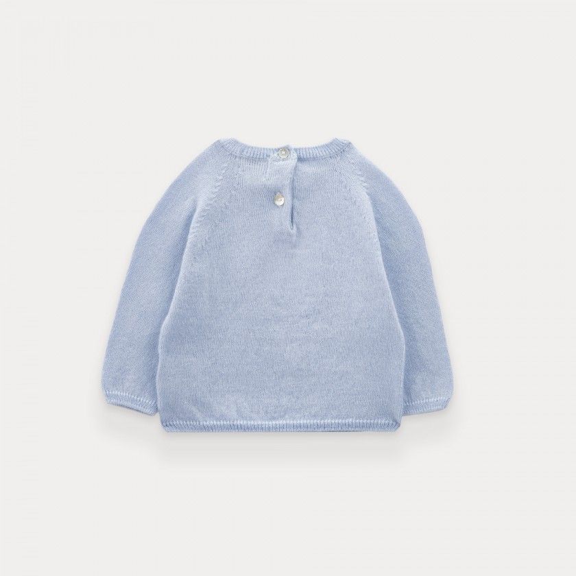 Camisola de malha de rec�m-nascido Uzi